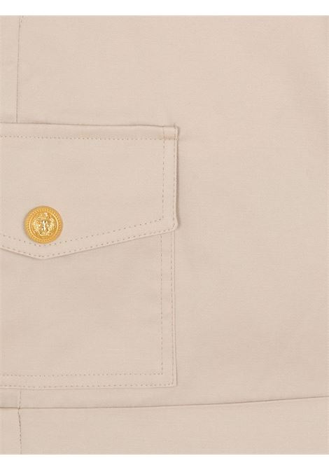 Bermuda Cargo Beige BALMAIN KIDS | BY6R19 G1097107